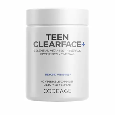 Codeage Teen Clearface+ Multivitamin - 30