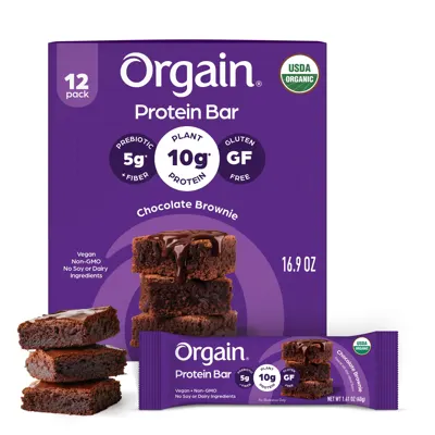 Organic Protein Bar - Chocolate Brownie - 12 Bars