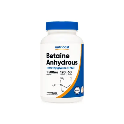 Nutricost Betaine Anhydrous (Tmg) Capsules
