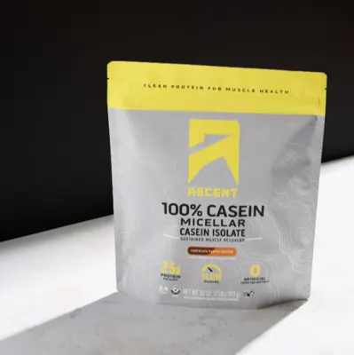 Chocolate Peanut Butter Micellar Casein - 2lb Bag - 24 Servings / EA