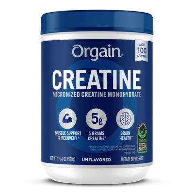 Creatine Monohydrate Powder - 17.64 oz Canister