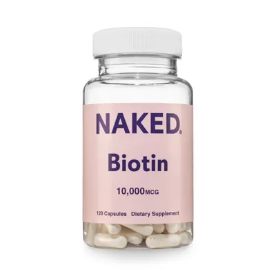 Daily Biotin Supplement | Naked Biotin - 120 Capsules