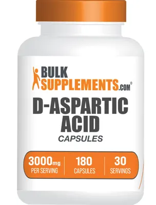 D-Aspartic Acid Capsules - Powder / 250 Grams (8.8 oz)
