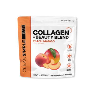 Collagen + Beauty Blend: Peach Mango (30 Servings)