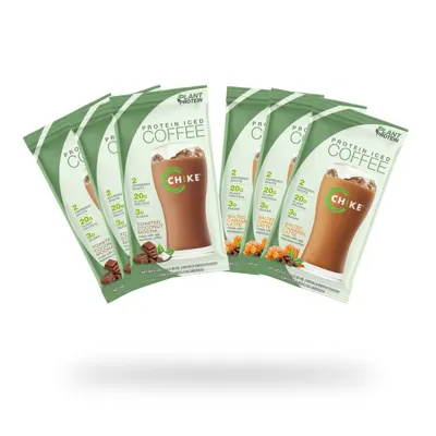 Plant Based Protein Iced Coffee Sampler Packs