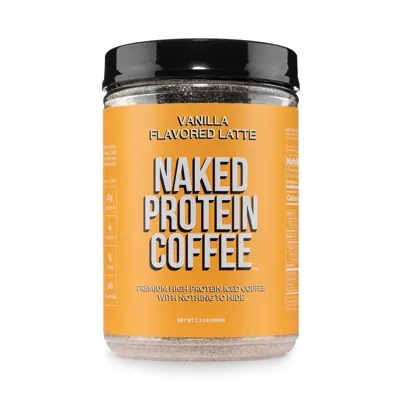 Vanilla Latte Protein Iced Coffee | Naked Protein Coffee - 17 Servings