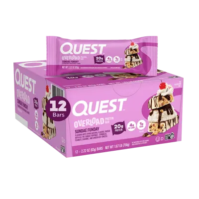 Sundae Funday Overload Bar - 4 Count Box