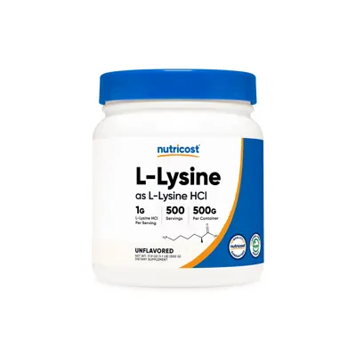 Nutricost L-Lysine Powder - 1 KG