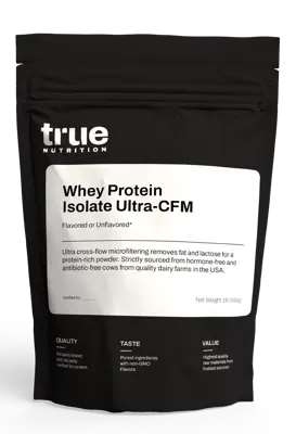 Whey Protein Isolate Ultra-Cfm (1lb.)