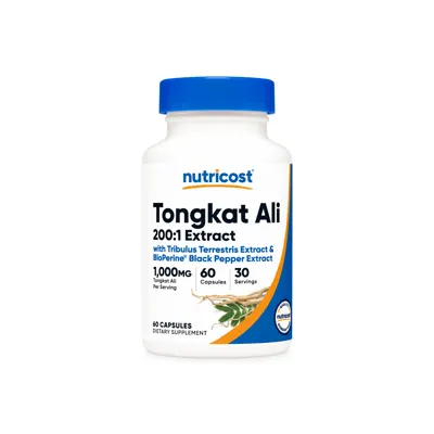 Nutricost Tongkat Ali Capsules - 60 Caps