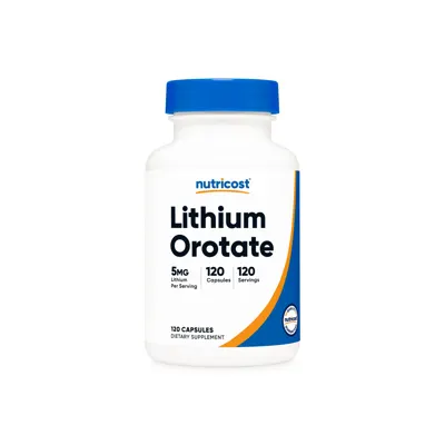 Nutricost Lithium Orotate - 5mg