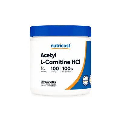 Nutricost Acetyl L-Carnitine Powder - 100 G