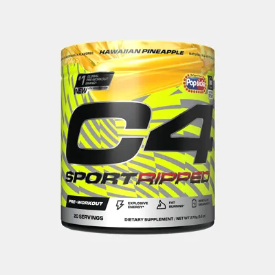 C4 Sport Ripped™ x Popsicle Pre-Workout - 20 Servings