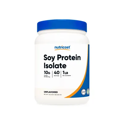Nutricost Soy Protein Powder - 1 lb
