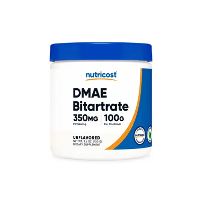 Nutricost Dmae Bitartrate Powder