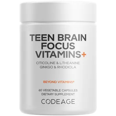 Codeage Teen Brain Focus Vitamins+