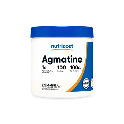 Nutricost Pure Agmatine Sulfate Powder - 100 Grams