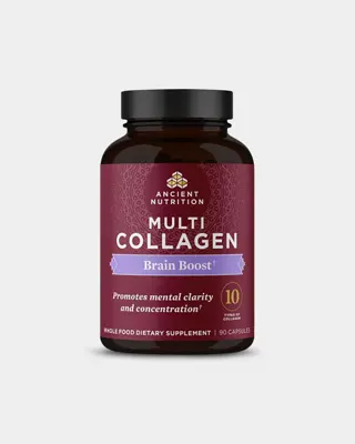Ancient Nutrition Multi Collagen - Brain Boost - 90 Capsules