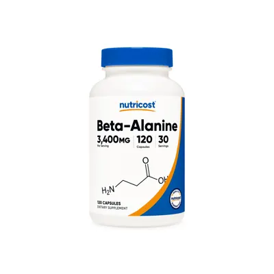 Nutricost Beta-Alanine Capsules - 120 Caps