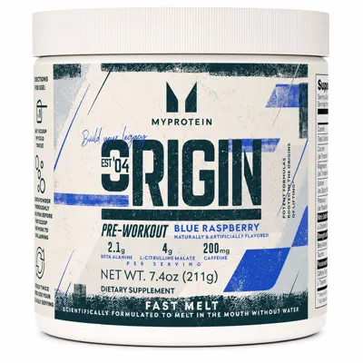 MyProtein Fast Melt Origin Pre-Workout 18 Servings