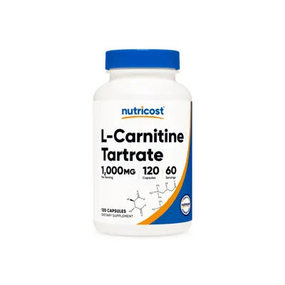 Nutricost L-Carnitine Tartrate Capsules - 120 Capsules