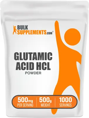L-Glutamic Acid HCl Powder - Powder / 250 Grams (8.8 oz)