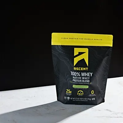 Mint Chocolate Chip Whey Protein Powder - 25 Serving Bag / EA