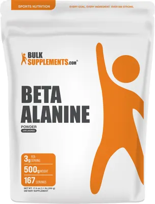 Beta Alanine Powder - Powder / 1 Kilogram (2.2 lbs)