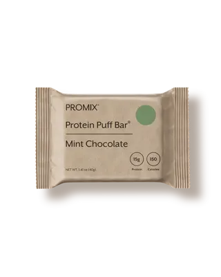Mint Chocolate Protein Puff Bars - 12 Bars