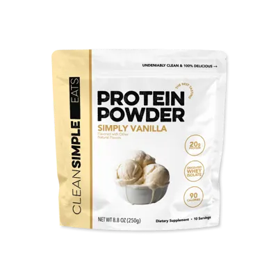 Protein Powder: Simply Vanilla (10 Serving Bag)