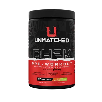 Unmatched Nutrition BH2K Blood Orange Lime - 20 Servings