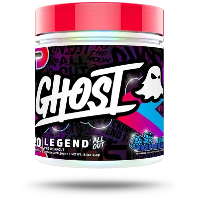 Ghost Legend® All Out | Blue Raspberry - 20 Servings