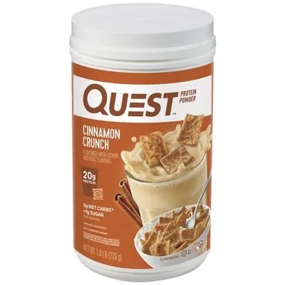 Cinnamon Crunch Protein Powder - 1.6 lb. Canister