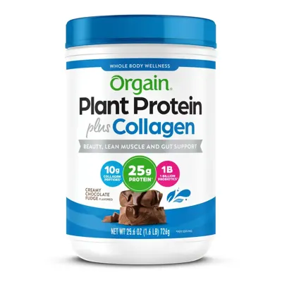 Plant Protein Plus Collagen - Chocolate - 25.6 oz