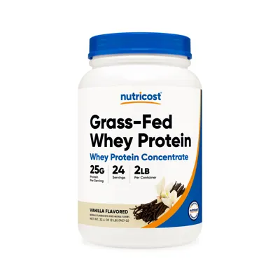 Nutricost Grass-Fed Whey Protein Concentrate Powder - 5 lbs