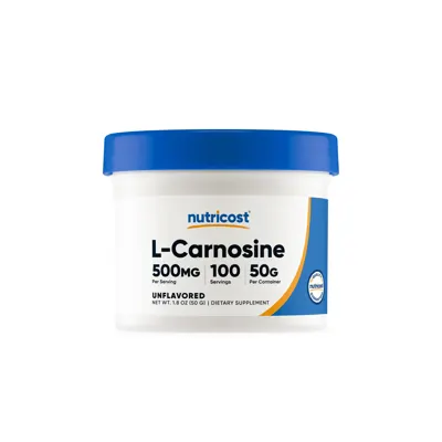 Nutricost L-Carnosine Powder - 50 Grams