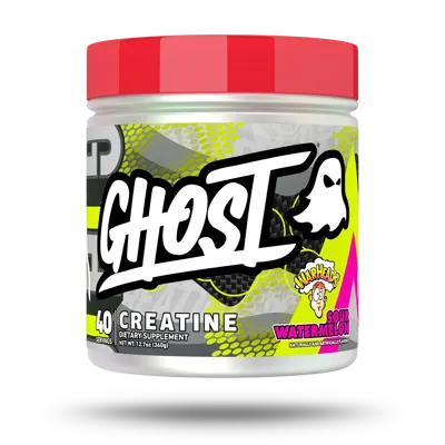 Ghost® Creatine x Warheads® | Sour Watermelon - 40 Servings