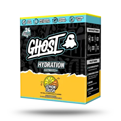 Ghost® Hydration Sticks 24-Pack | Lemon Crush - 24 Sticks