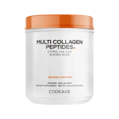 Codeage Hydrolyzed Multi Collagen Peptides Powder Supplement - Multi Collagen Protein Powder Large